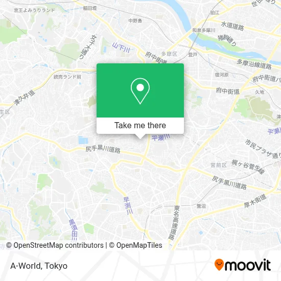 A-World map