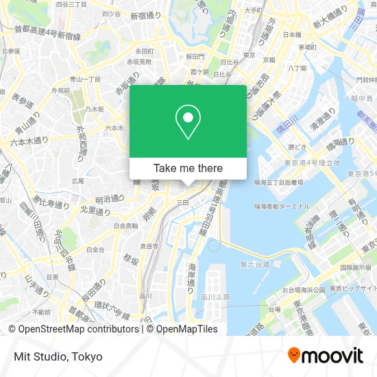 Mit Studio map