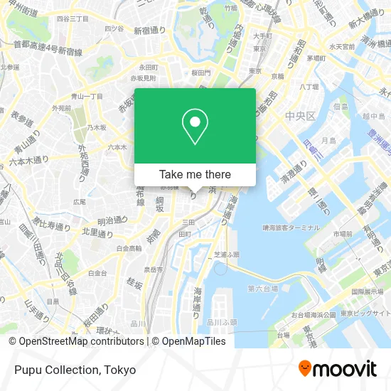 Pupu Collection map