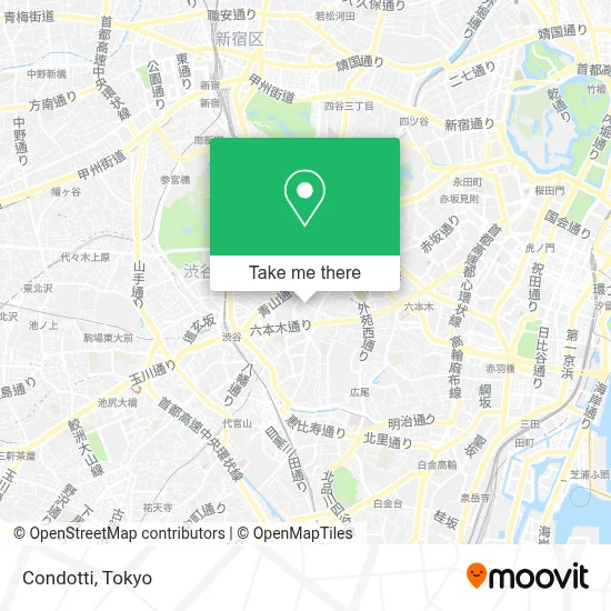Condotti map