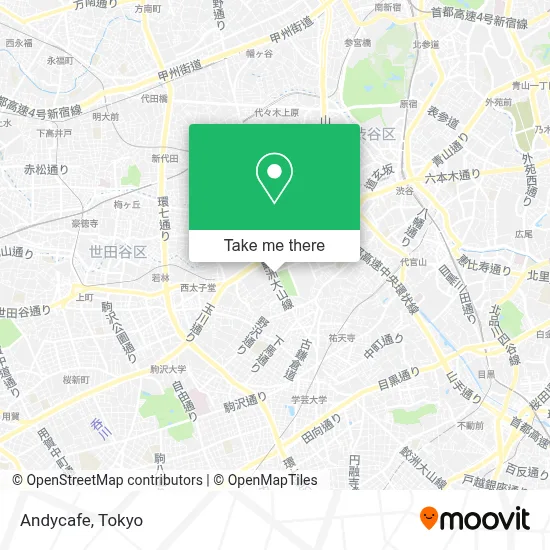 Andycafe map