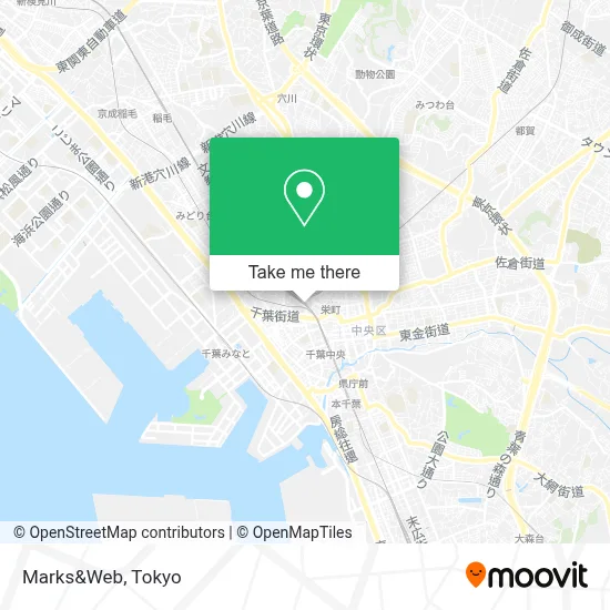 Marks&Web map