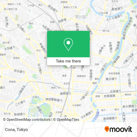 Cona map