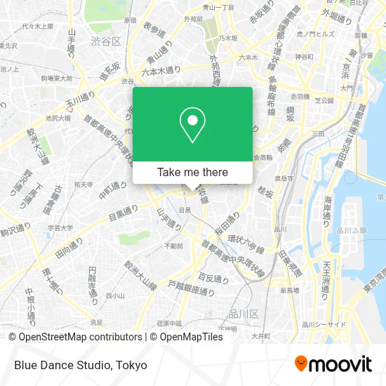 Blue Dance Studio map
