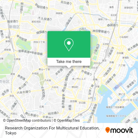 Research Organization For Multicutural Education map