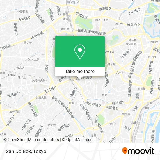 San Do Box map