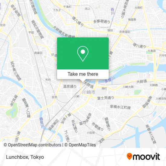 Lunchbox map