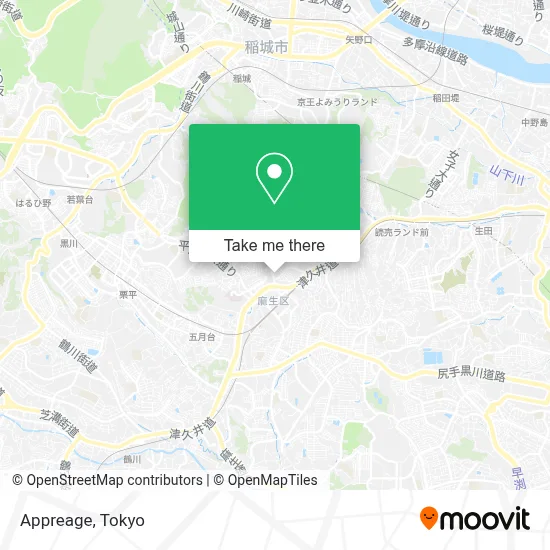 Appreage map