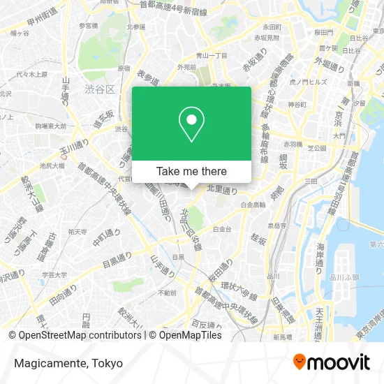 Magicamente map
