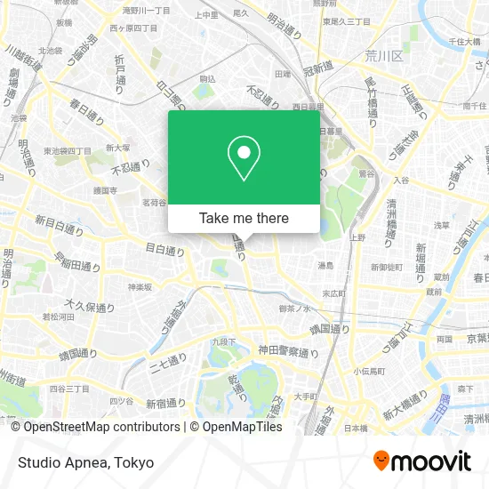 Studio Apnea map