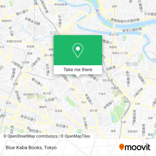 Blue Kaba Books map