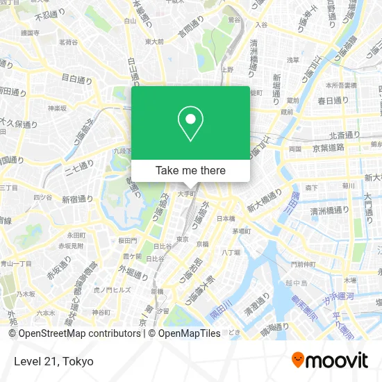 Level 21 map