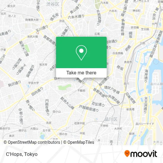 C'Hops map