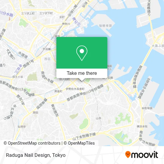 Raduga Nail Design map