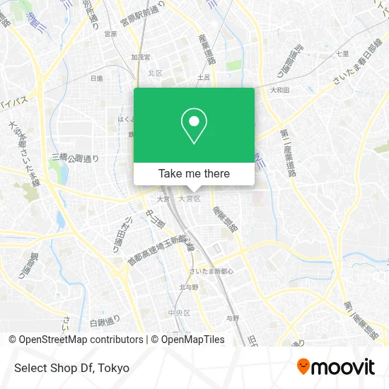 Select Shop Df map
