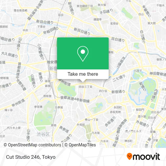 Cut Studio 246 map