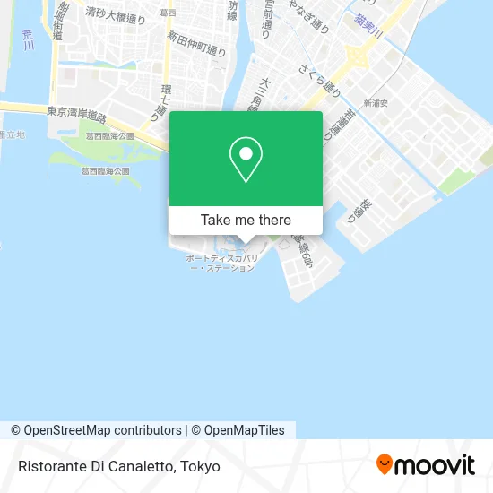 Ristorante Di Canaletto map