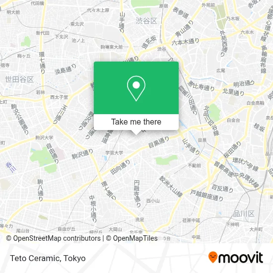 Teto Ceramic map