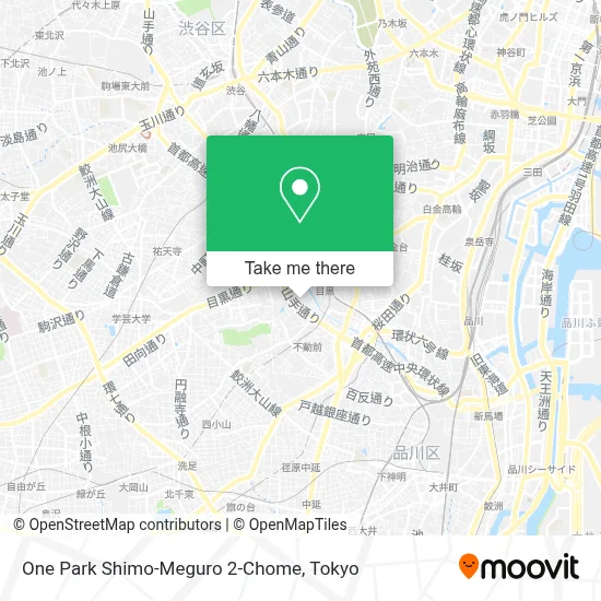 One Park Shimo-Meguro 2-Chome map