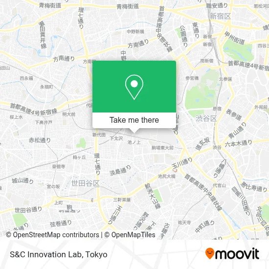 S&C Innovation Lab map