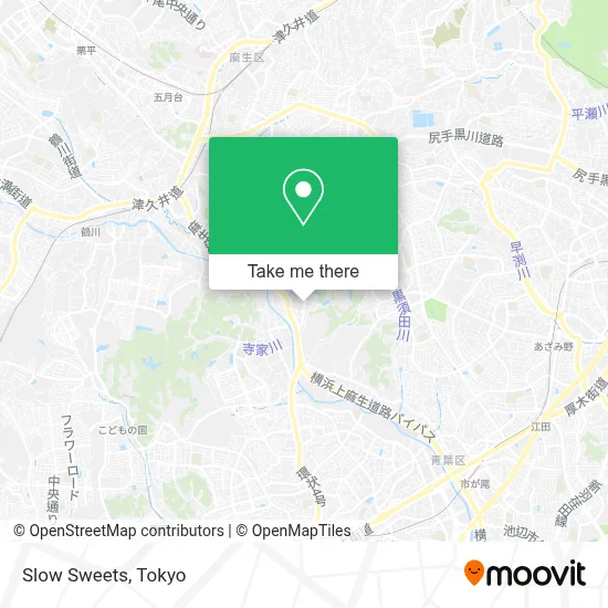 Slow Sweets map