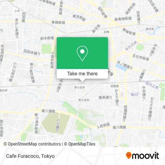 Cafe Furacoco map
