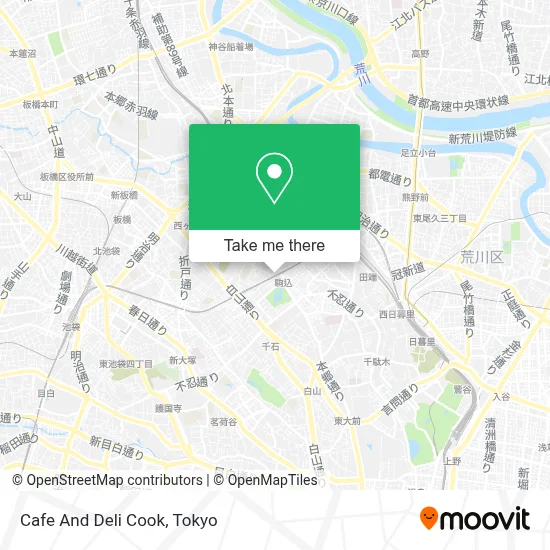 Cafe And Deli Cook map