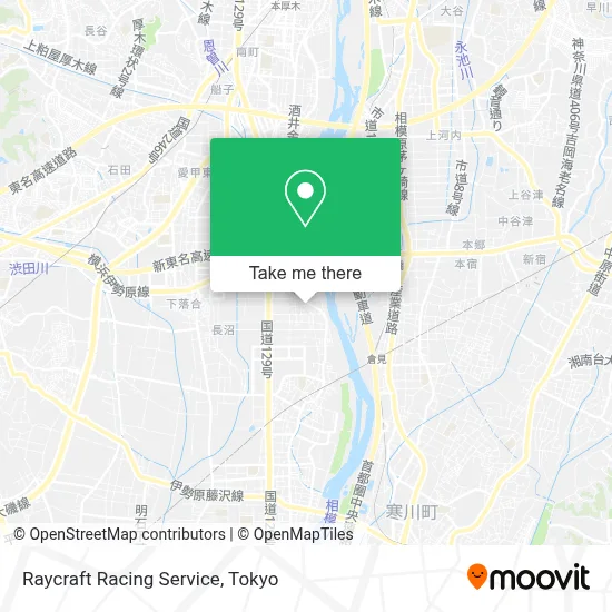 Raycraft Racing Service map