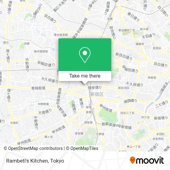 Rambeti's Kitchen map