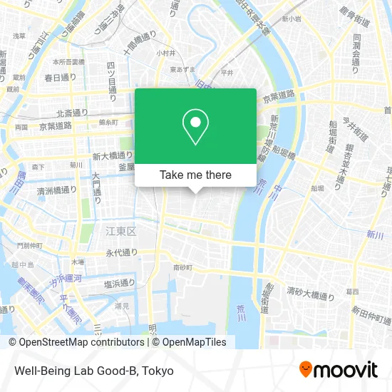 Well-Being Lab Good-B map