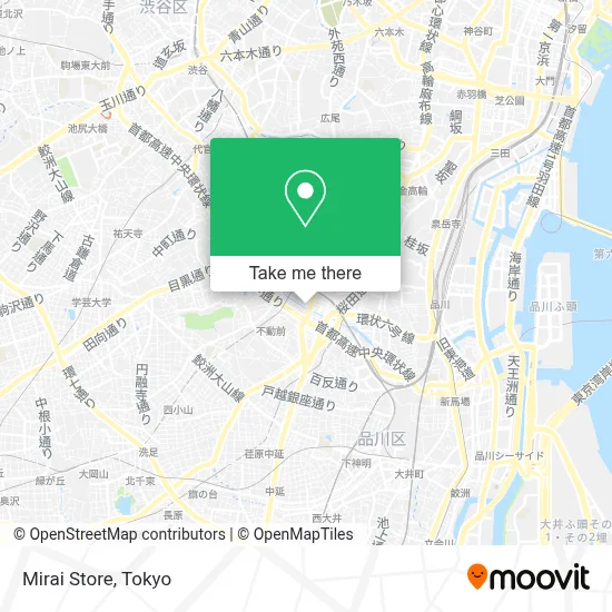 Mirai Store map