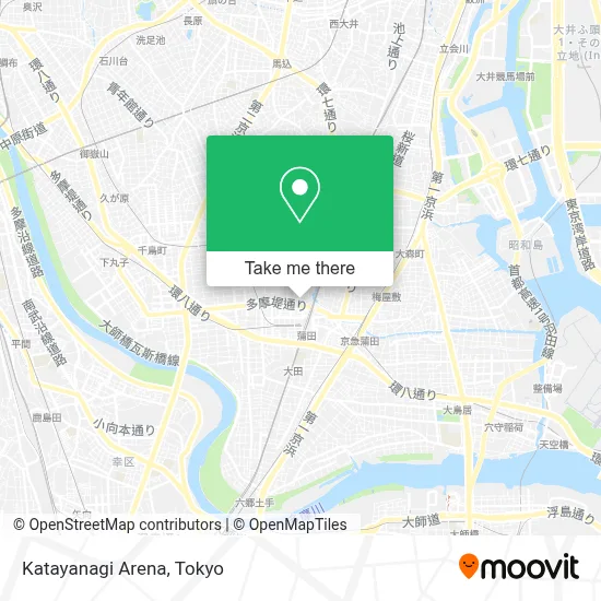Katayanagi Arena map