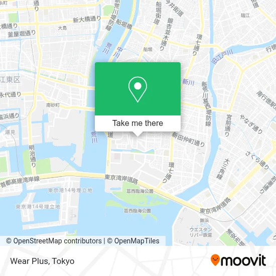 Wear Plus map