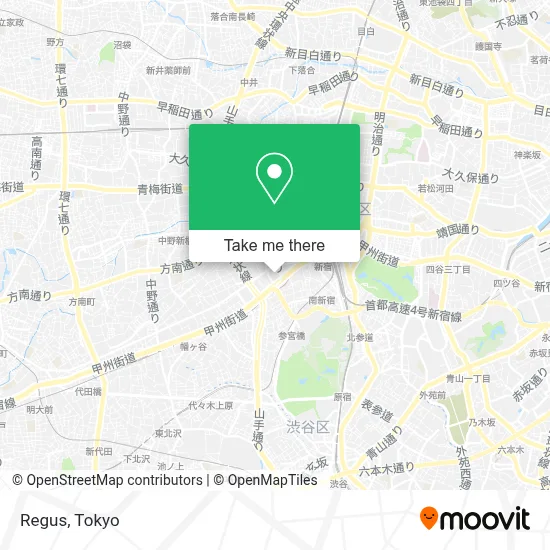 Regus map