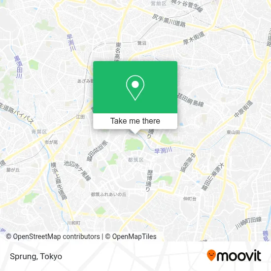 Sprung map