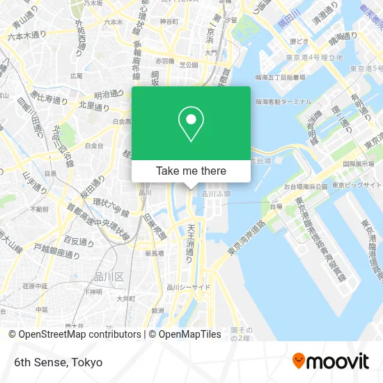 6th Sense map