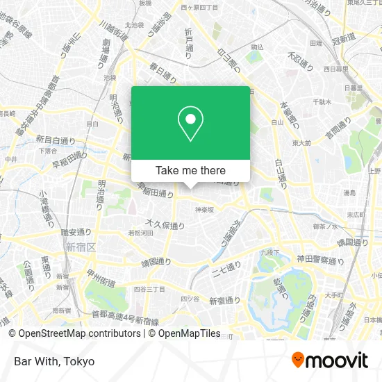 Bar With map