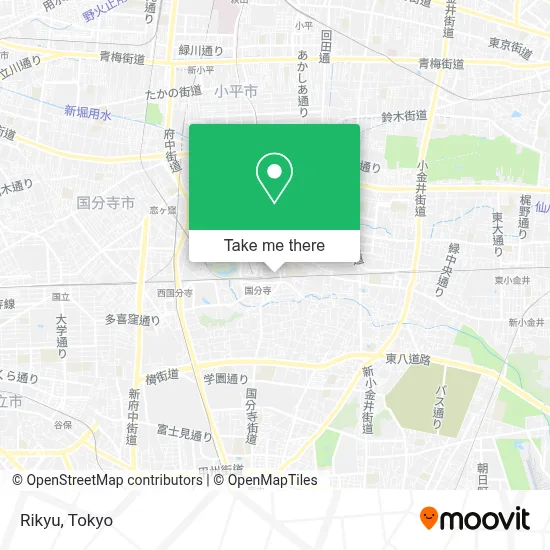 Rikyu map