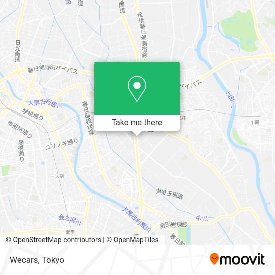 Wecars map