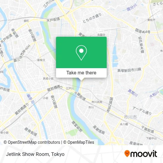 Jetlink Show Room map
