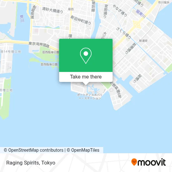 Raging Spirits map
