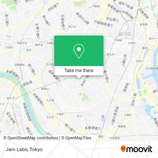 Jam Labo map