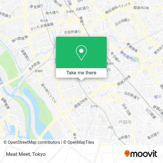 Meat Meet map