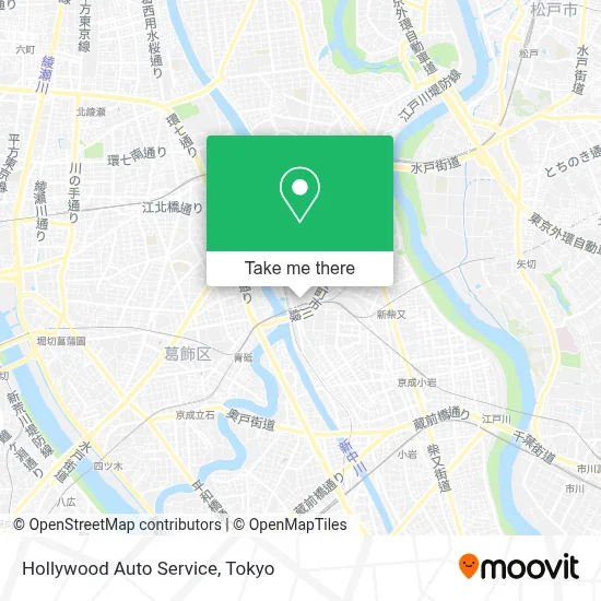 Hollywood Auto Service map