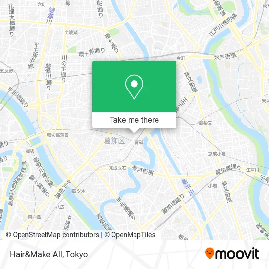 Hair&Make All map