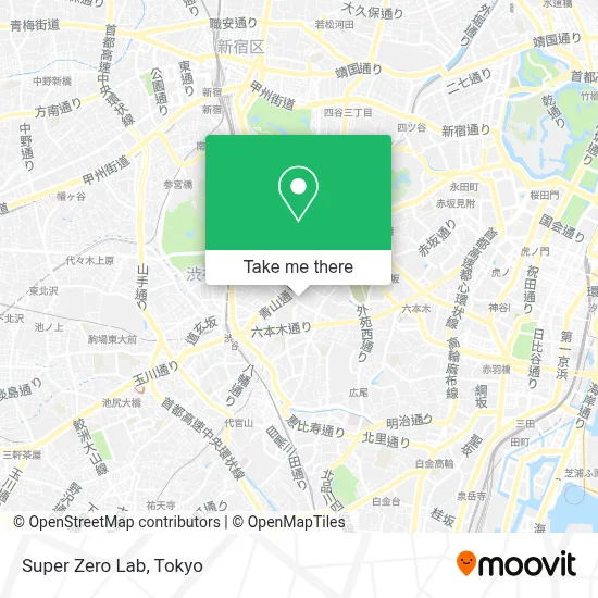 Super Zero Lab map