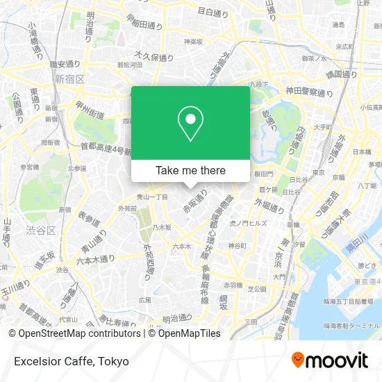 Excelsior Caffe map