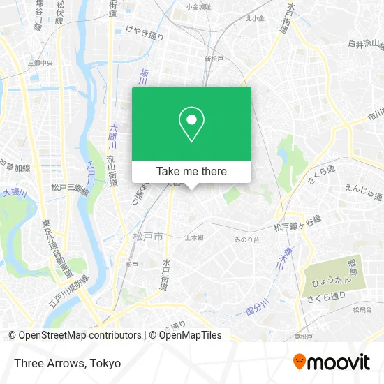 Three Arrows map