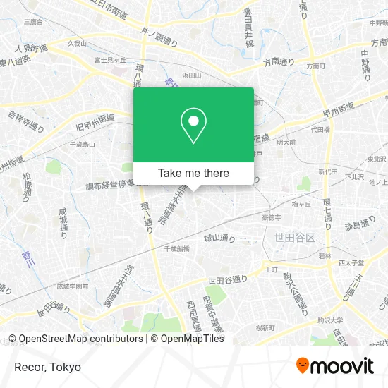 Recor map