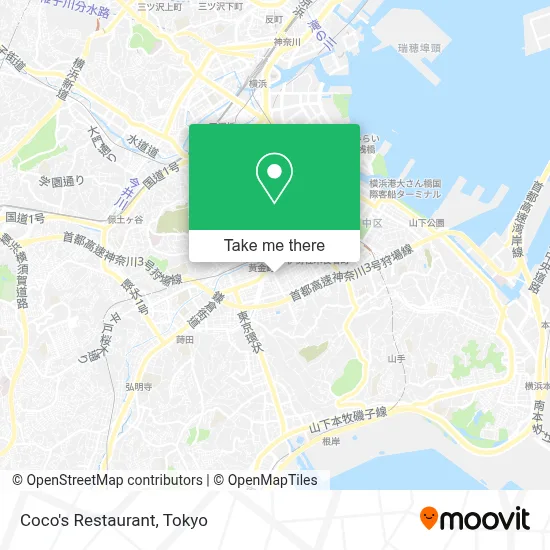 Coco's Restaurant map